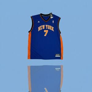 Adidas Carmelo Anthony New York Knicks NBA Jersey Men's XL Royal Blue NWT
